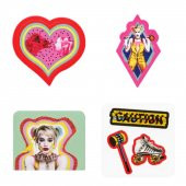 HARLEY QUINN TASARIM STİCKER SET - 1