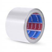 Alüminyum Folyo Bant 72 mm x 5 Metre Yanmaz Soba Borusu Bandı - 1