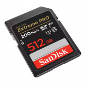 SanDisk Extreme Pro 512GB 200/140MB/s SDXC V30 UHS-I U3 Hafıza Kartı SDSDXXD-512G-GN4IN - 2