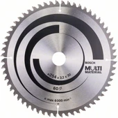 Bosch Multi Material Elmas Daire Testere Bıçağı Ahşap 254mm 60Diş - 1