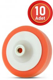 10 Adet Bondit Turuncu Oto Pasta Cila Parlatma Polisaj Süngeri 150mm thumbnail 1