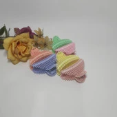 Midye Toka 6'lı Pastel Renk Saç Tokası Unicorn Kelebek Kıskaçlı Saç Tokası 8 cm Mandal Toka - 4