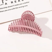 Midye Toka 6'lı Pastel Renk Saç Tokası Unicorn Kelebek Kıskaçlı Saç Tokası 8 cm Mandal Toka - 6