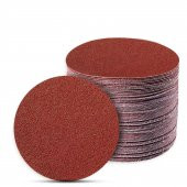 100 Adet Cırt Zımpara 115 mm Spiral Avuç Taşlama (Karma Paket) - 1