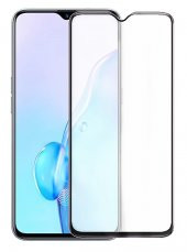 Vivo Y20 Ekran Koruyucu 2 Adet Temperli 5D Tam Ekran Cam - 1