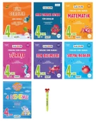 4.Sınıf Tüm Dersler FULL Set ( 7 Kitap ) - 1