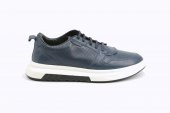 Özbağcı Erkek Deri Sneaker Ayakkabı - İ1986-1 M 1000 Lacivert - 1