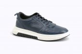 Özbağcı Erkek Deri Sneaker Ayakkabı - İ1986-1 M 1000 Lacivert - 2