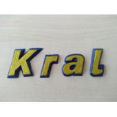 KRAL YAZISI (SARI) PLASTİK KRAL ARMASI KİNG - 2