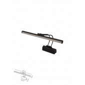 EWP Aydınlatma Banyo Tablo Ayna Üstü Led Flüt Aplik Kablosuz Pilli Gün Işığı 35cm & 50cm 3'lü Set - Siyah - 3