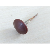 KAHVERENGİ EMNİYET KEMER KLİPSİ, GÖSTERGE PANEL SEKMANI, GÖSTERDE İZALATÖR KLİPSİ, TORPİDO SUSTASI - 1