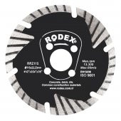 Rodex RRZ115 Turbo Elmas Beton Tuğla Kesme Kesici Diski 115 mm - 1