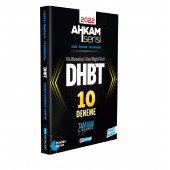 DHBT AHKAM SERİSİ Tüm Adaylar Tamamı Çözümlü 10 Deneme - 1