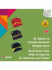 LEVEL-3 8+ Yaş / IQ, Dikkat ve Yetenek Geliştiren Kitaplar Serisi - 1