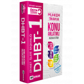 DHBT 1 MUHKEM SERİSİ Tüm Adaylar Konu Anlatımlı Hazırlık Kitabı - 1