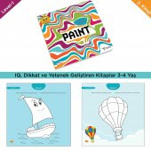 PAINT (3-4 Yaş) / IQ, Dikkati Güçlendirme Seti-Anasınıfı - TÜZDER Yayınları - 1