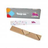 T TANGRAM Ahşap Zeka Oyunu (4 Parça 100 Farklı Şekil) 5+ Yaş 1+ Oyuncu - 1