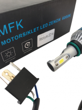 MOTORSİKLET M3 ÜNİVERSAL LED ZENON 5000L BEYAZ IŞIK MFK - 3