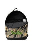 United Colors of Benetton Kamuflaj Okul Çantası Hâki / 76063 - 5