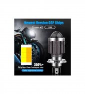 Led Far Ampül Metal Gövde Füme Kasa H-4 Uzun Kısa Vardır Kısa Sarı Uzun Beyaz - 1