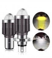 Led Far Ampül Metal Gövde Füme Kasa H-4 Uzun Kısa Vardır - 8