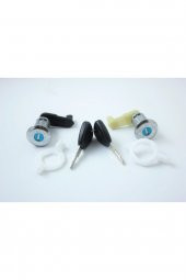 AVDANOTO Megane Clio Kapı Kilit Şifresi Takım 2li Set - 7700838542 - 7701471311 - 7701472806 - 1