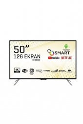 Nordmende NM50350 4K Ultra HD 50" 127 Ekran Uydu Alıcılı Smart LED Televizyon - 1