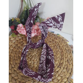 Renkli Desenli Şekil Verilebilir Telli Bandana - 4