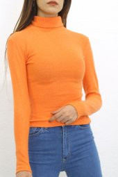 Balıkçı Yaka Body Turuncu - 8338.1567. - 1