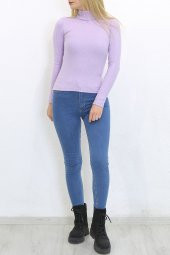 Balıkçı Yaka Body Lila - 8338.1567. - 4