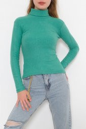 Balıkçı Yaka Body Açıkyeşil - 8338.1567. - 4