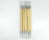 Dip Alma Seti 6lı | Ahşap Saplı 18 CM thumbnail 1