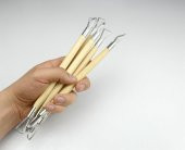 Dip Alma Seti 6lı | Ahşap Saplı 18 CM thumbnail 3