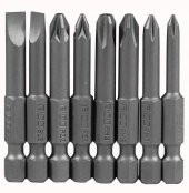 Rico 005-KK1130 Yıldız Düz Bits Uç Seti PH+PZ+SL 8 Parça 50 mm - 1