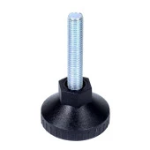 Rotil Ayak M10 55 mm Siyah Profil Ayağı 8 cm - 1