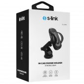S-LINK SL-AT45 VANTUZ + BRAKETİ 360 DERECE SİYAH - GRİ TELEFON TUTUCU - 4