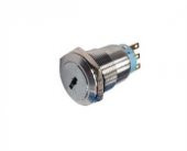 "D-95" 19 mm Metal Anahtarlı Switch 0-1 - 1