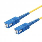 Fiber Optik SC - SC Single Mode 2 mm Patch Kablo - 5 Metre - 1
