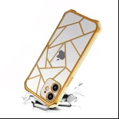 iPhone 12 Kılıf Lazer Prizma Kamera Korumalı Kapak - 7