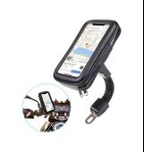 Bisiklet Motosiklet Scooter Atv Telefon Tutucu Fermuarlı Ayna thumbnail 2