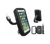 Bisiklet Motosiklet Scooter Atv Telefon Tutucu Fermuarlı Ayna thumbnail 1