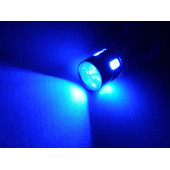 T10 DİPSİZ LED AMPUL (CANBUS METAL) MAVİ 12V (2ADET FİYATI) T10 PARK, SİNYAL, PLAKA AMPULU - 1