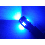 T10 DİPSİZ LED AMPUL (CANBUS METAL) MAVİ 12V (2ADET FİYATI) T10 PARK, SİNYAL, PLAKA AMPULU - 2