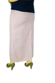 Kadın Pembe Uzun Etek MNLS87003 - 3