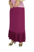 Kadın Fuşya Uzun Etek ASL1001 thumbnail 8