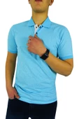 NAYKI ERKEK POLO YAKA JAKARLI T-SHİRT 19072 BGL-ST01042 thumbnail 4