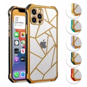 iPhone 13 Pro Kılıf Lazer Prizma Kamera Korumalı Kapak - 1