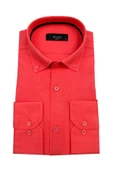 Erkek Slim Fit Keten Gömlek BGL-ST00164 - 4