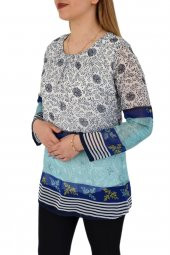 Bayan Şifon Bluz KP1101 thumbnail 4