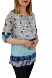 Bayan Şifon Bluz KP1101 thumbnail 7